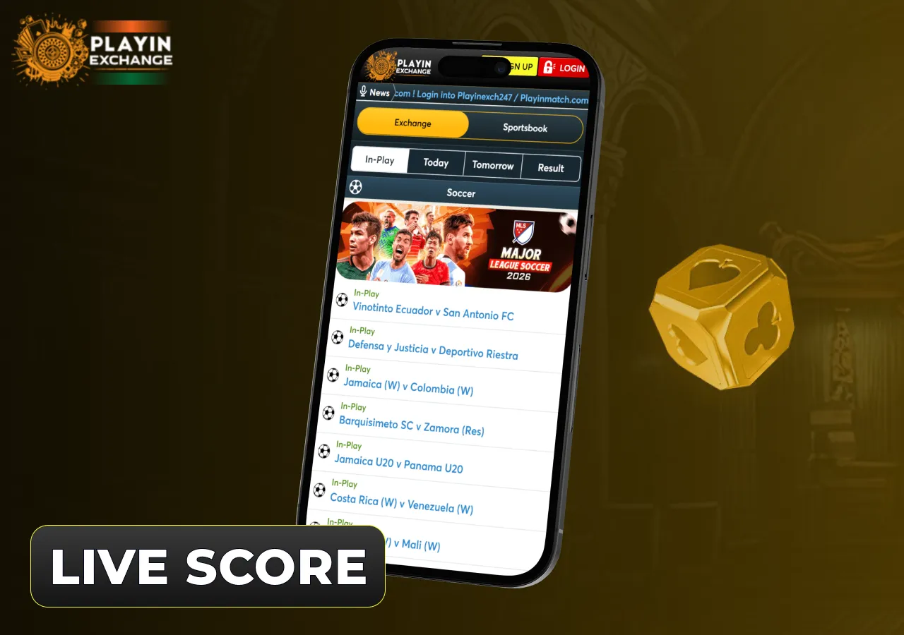 Playinexch provides live scores and real-time sports updates.